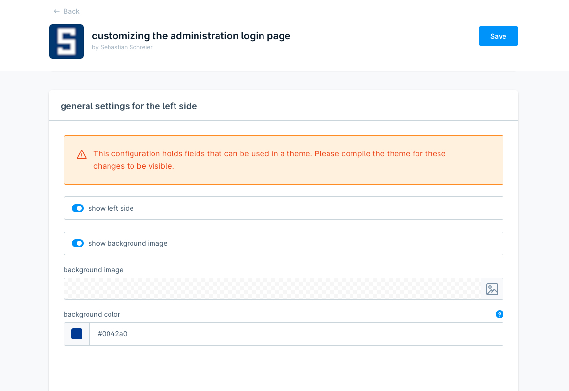 extension configuration part 2