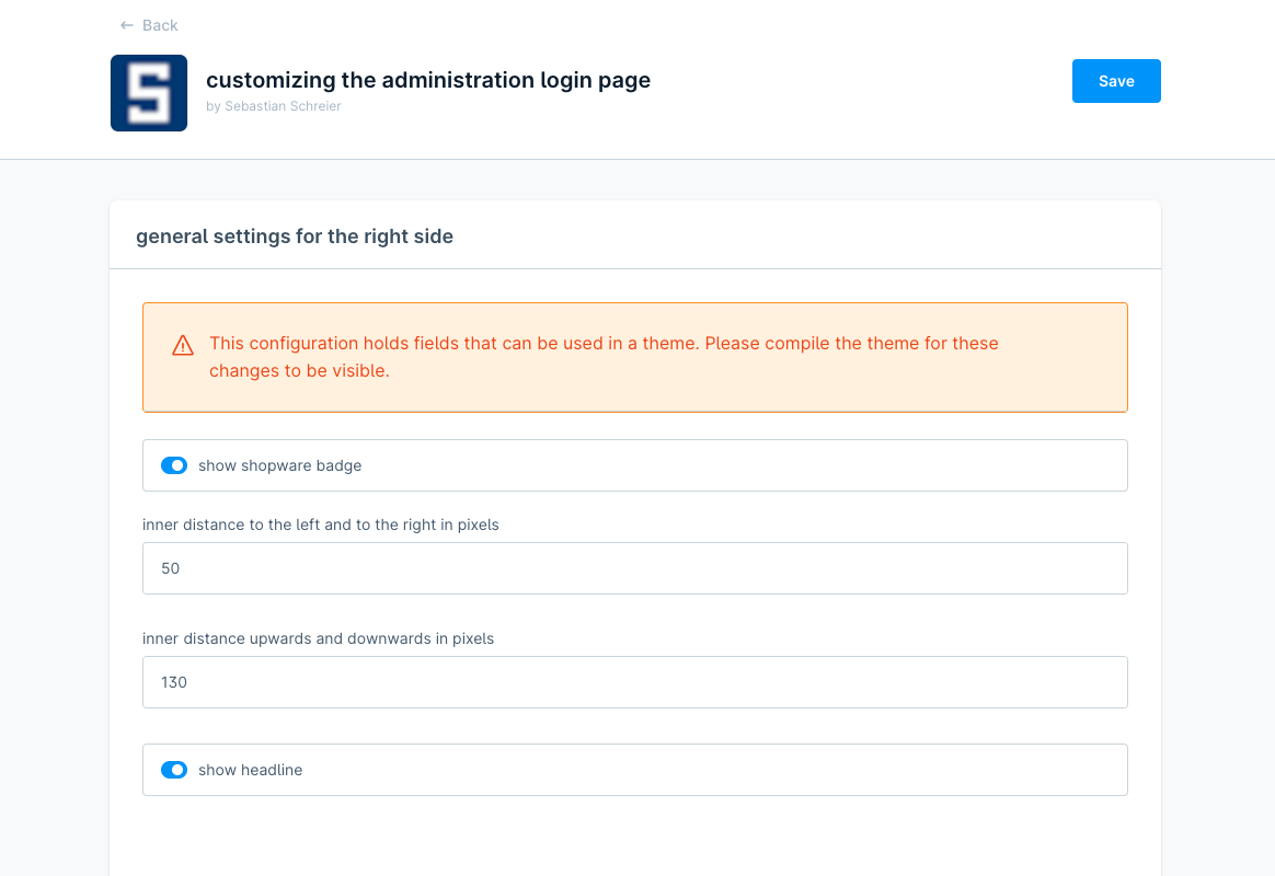 extension configuration part 5